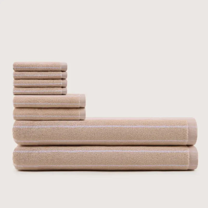 Ensemble de 8 serviettes ultra-douces