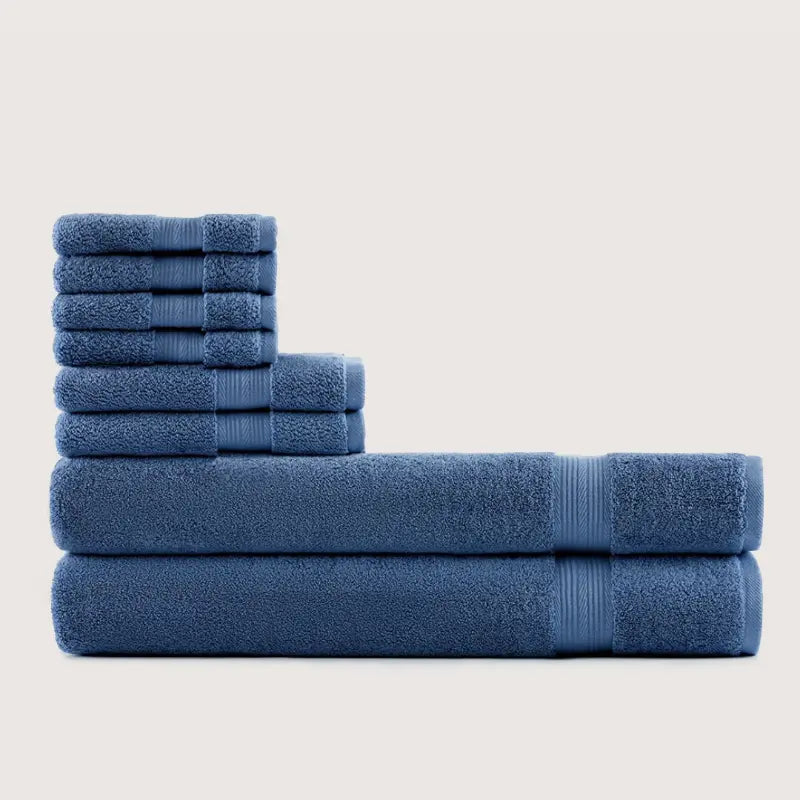 Ensemble de 8 serviettes ultra-douces