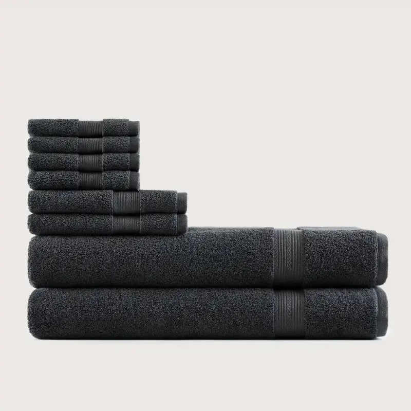 Ensemble de 8 serviettes ultra-douces