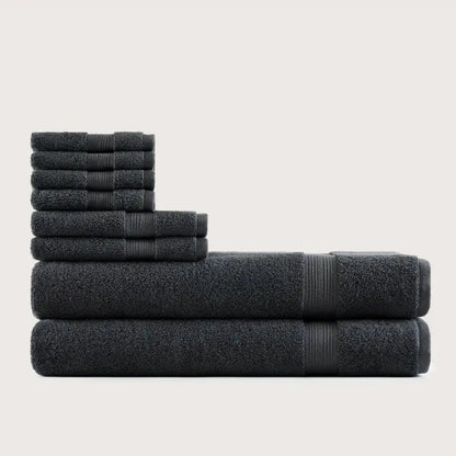 Ensemble de 8 serviettes ultra-douces