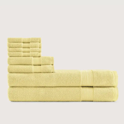 Ensemble de 8 serviettes ultra-douces