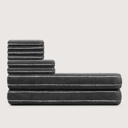 Ensemble de 8 serviettes ultra-douces