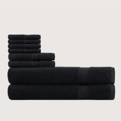 Ensemble de 8 serviettes ultra-douces