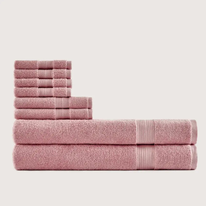 Ensemble de 8 serviettes ultra-douces