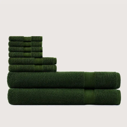 Ensemble de 8 serviettes ultra-douces