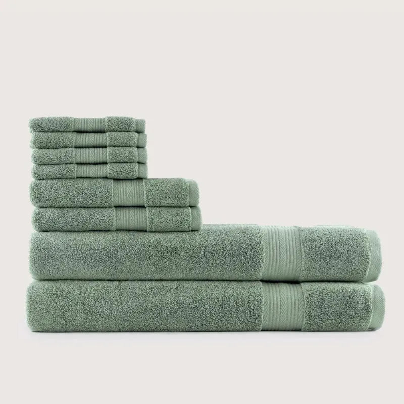 Ensemble de 8 serviettes ultra-douces