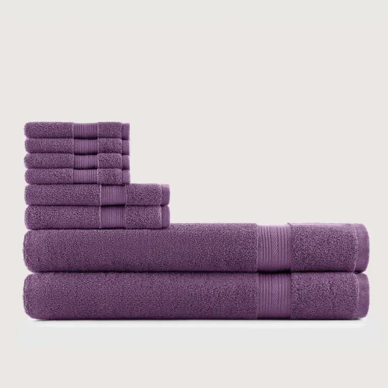 Ensemble de 8 serviettes ultra-douces