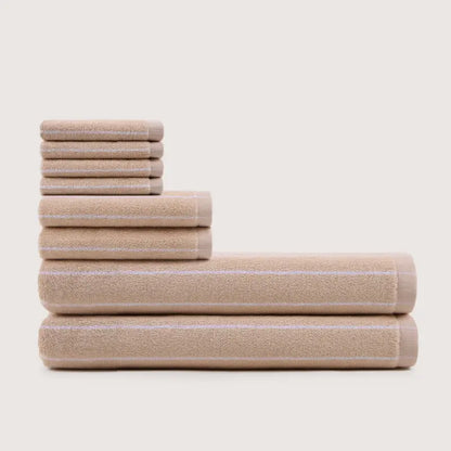 Ensemble de 8 serviettes ultra-douces