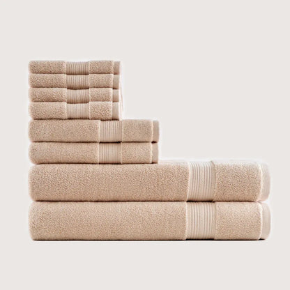 Ensemble de 8 serviettes ultra-douces