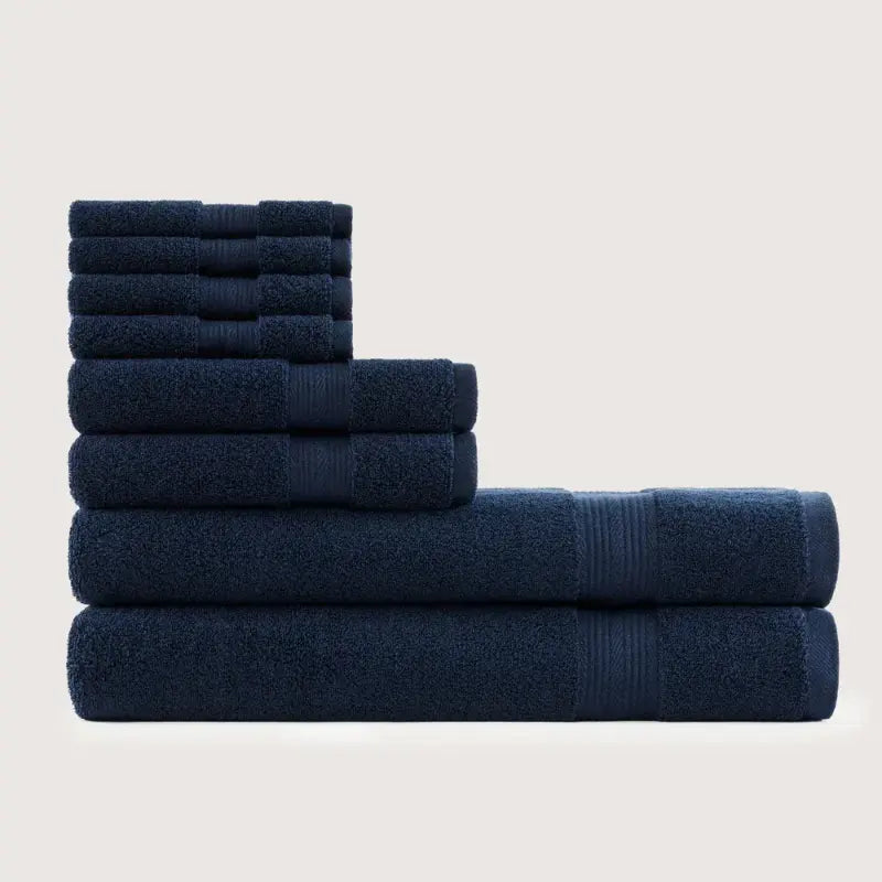 Ensemble de 8 serviettes ultra-douces