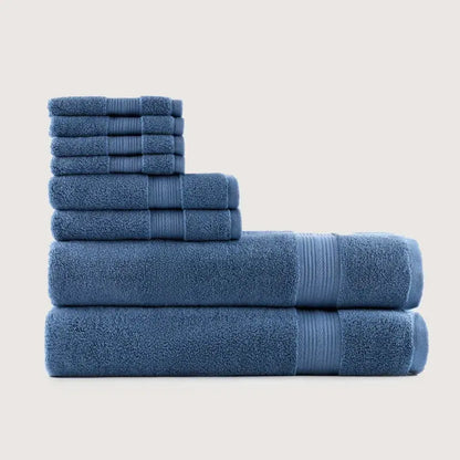 Ensemble de 8 serviettes ultra-douces