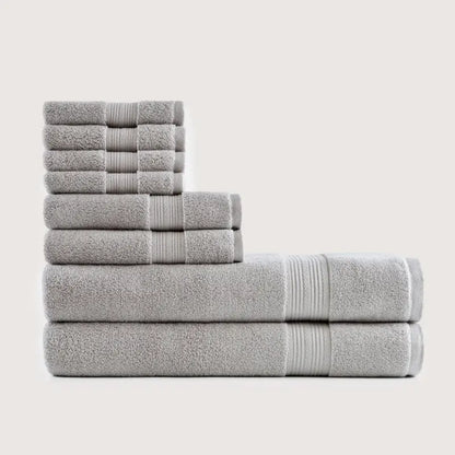Ensemble de 8 serviettes ultra-douces
