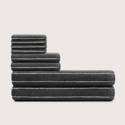 Ensemble de 8 serviettes ultra-douces