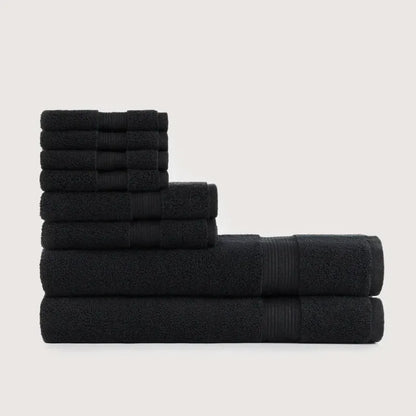 Ensemble de 8 serviettes ultra-douces