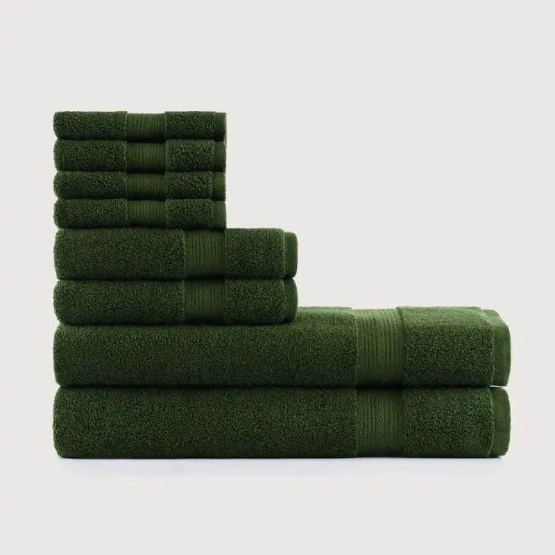 Ensemble de 8 serviettes ultra-douces