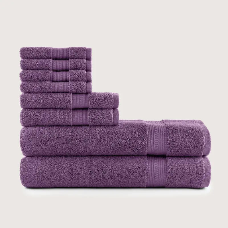 Ensemble de 8 serviettes ultra-douces